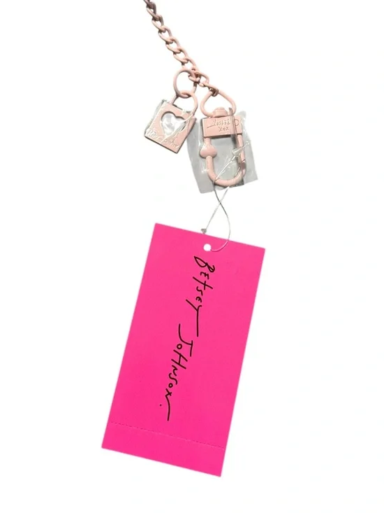 Betsey Johnson Pink Quilted Heart Card Case Wallet NWOT - Picture 6 of 9